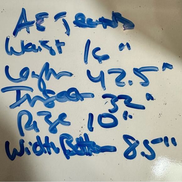 American Eagle Mens Original Boot Jeans Active Flex Blue Denim 33 x 34 - Picture 10 of 13